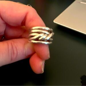 David Yurman Continuance 14mm ring size 7